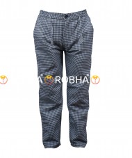 ROBHA® Chef Pant Check Fabric With Zipper
